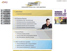 Tablet Screenshot of cwunea.org